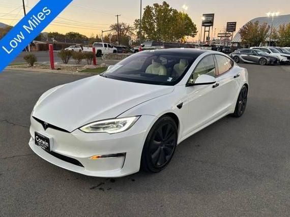 TESLA MODEL S 2022 5YJSA1E53NF464862 image